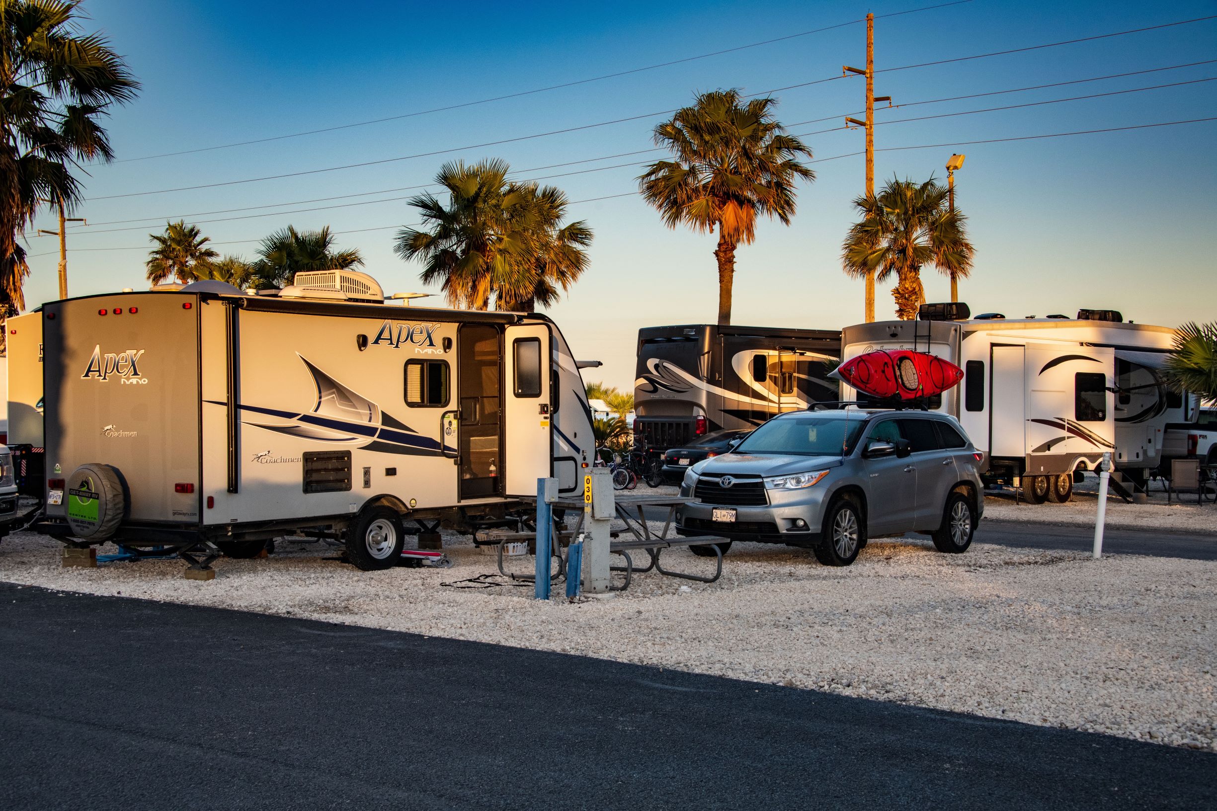 South Padre Island, Texas RV Camping Sites South Padre Island KOA Holiday